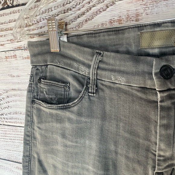 COPY - Mother looker ankle fray gray jeans. Size 31 - Picture 6 of 14